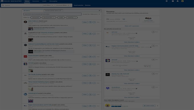 generate b2b leads using linkedin sales navigator
