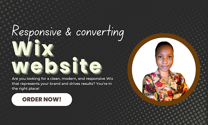be your wix expert for website design, redesign, or SEO