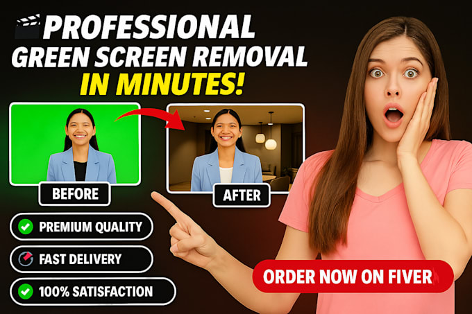 change video background with or without green screen