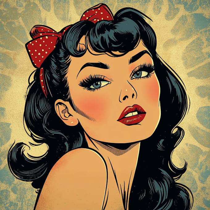 make your portrait or character incomic style