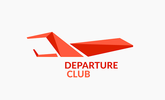 design a unique geometric, polygonal, or origami logo