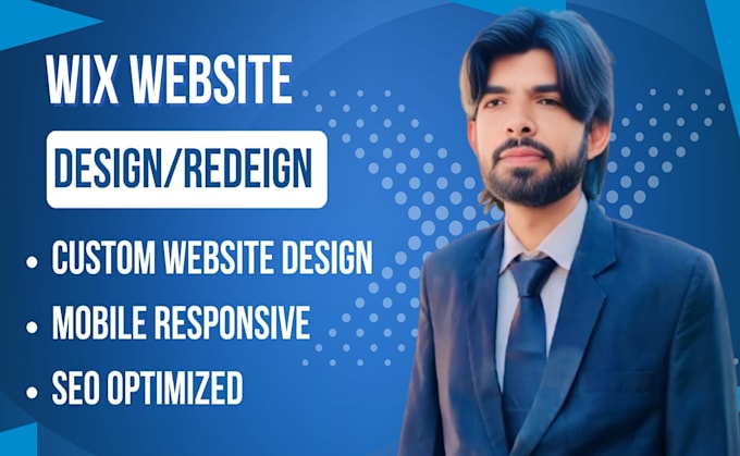 design or redesign a professional wix website