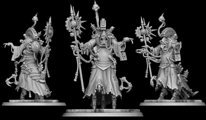 custom 3d collectible miniatures for 3d printing