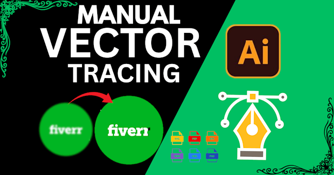do manual vector tracing