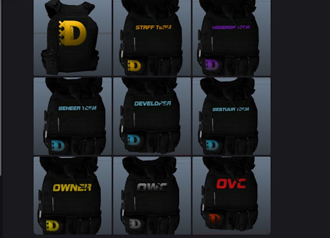create a custom eup clothing for your fivem