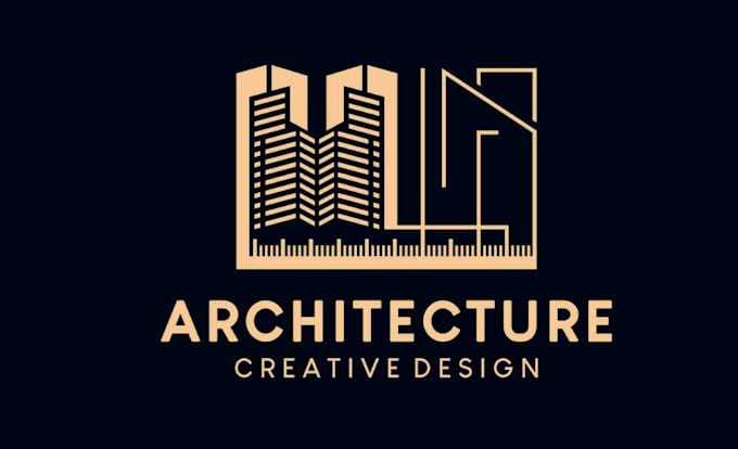 create architecture and interior logo design