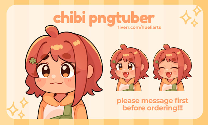 draw a custom chibi pngtuber for you