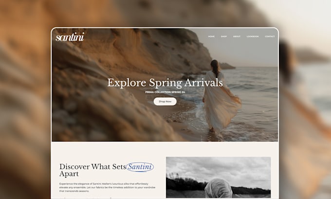 do shopify website design and redesign