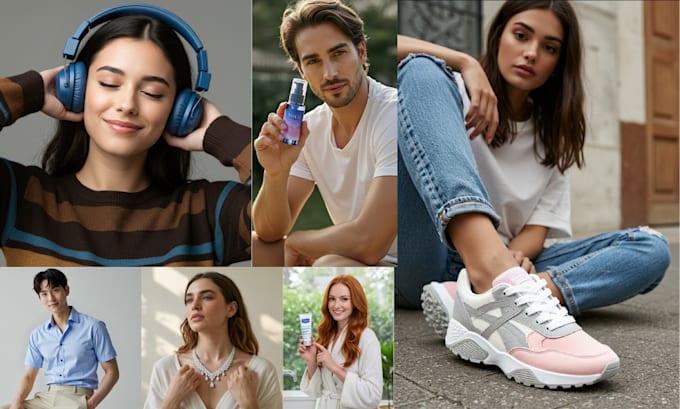 create stunning ai generated model images holding your product