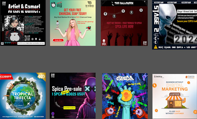 offer  gaming social media posts, twitch gaming thumbnails