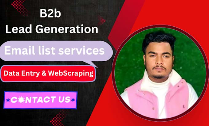 b2b lead generation and email list building