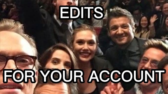 make edits for your account