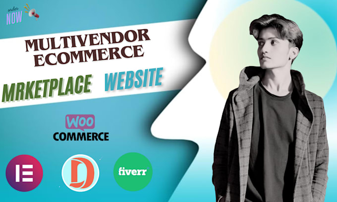 build multi vendor ecommerce marketplace website with dokan, wcfm, or shopify