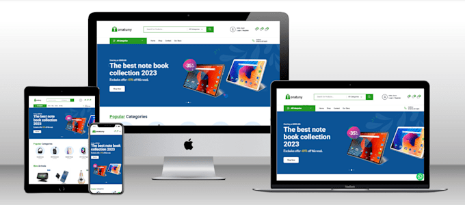 build custom laravel ecommerce website with tall stack