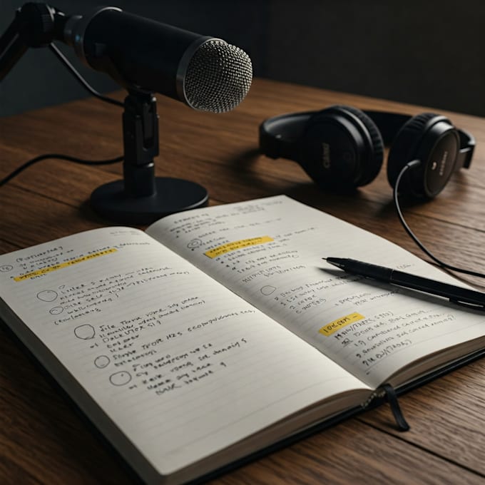 do podcast writing, video script writing, speech writing