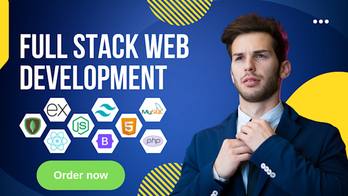 build or rebuild website, website development as full stack web developer