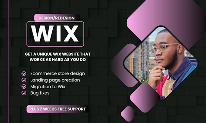design redesign wix website wix landing page wix ecommerce