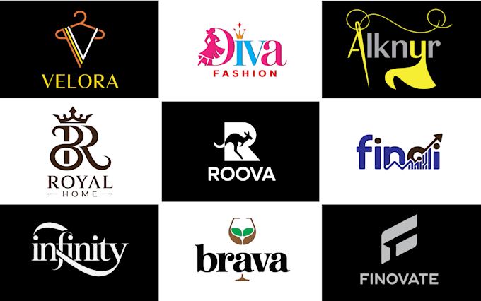 do modern minimalist business logo design