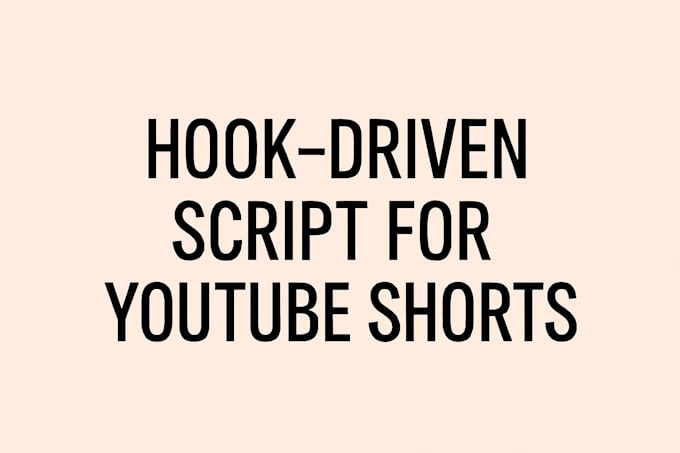 hook driven shorts and reels scripts