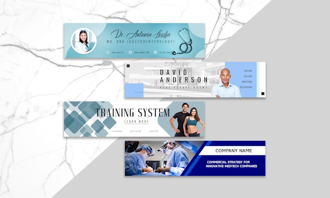 design a linkedin, facebook, twitter banner or post