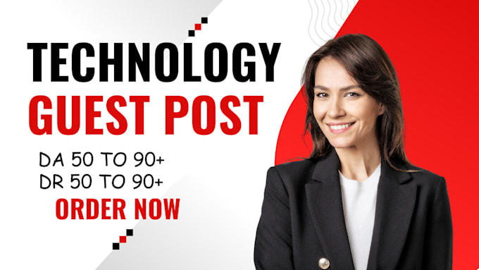 write and guest post on technology backlink