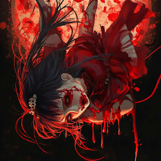 draw horror fantasy style