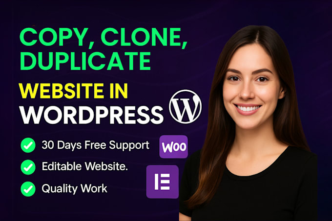 copy, clone, redesign or revamp any website using elementor pro