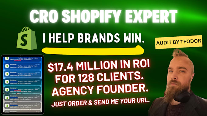 cro redesign shopify store to increase your conversion rate