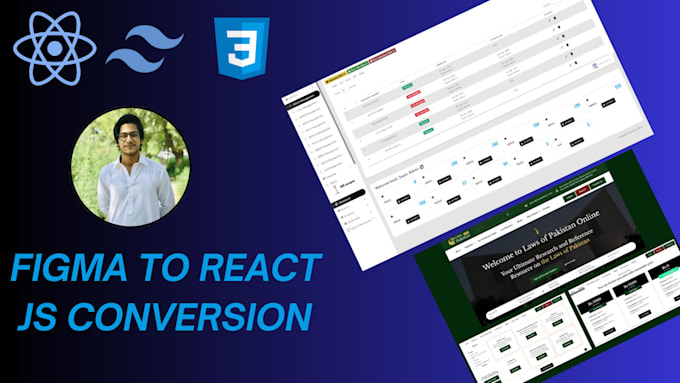 build landing pages with react or next js