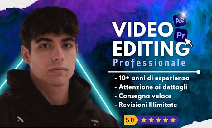 montaggio video youtube professionale