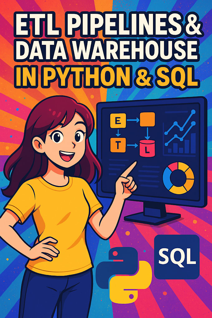 Create etl pipelines, data warehouse in python and sql by ...