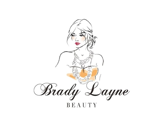 design suitable brady layne beauty logo