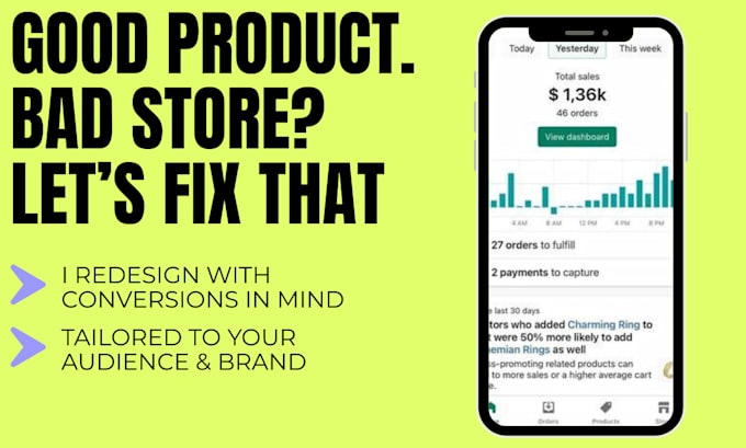 redesign your shopify to boost conversions