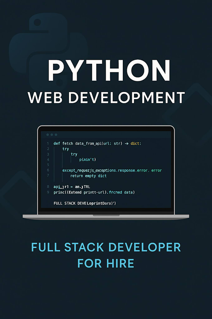 build fullstack web apps with react nextjs nodejs and python