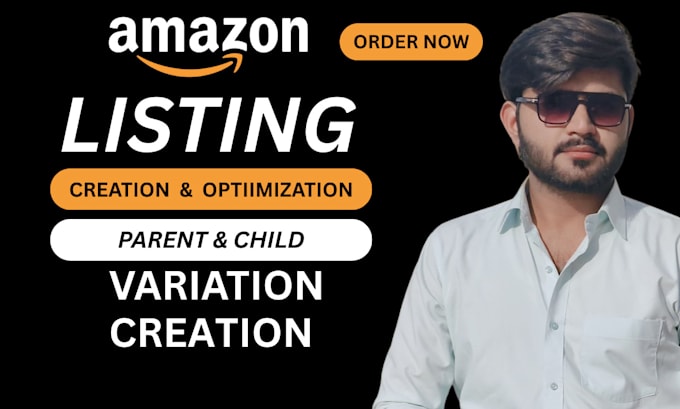 do amazon listing creation, bulk upload, or fix listing errors child variation
