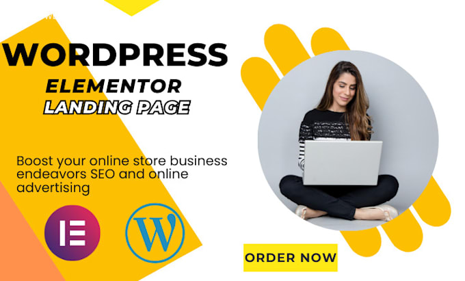 build modern mobile friendly elementor landing pages