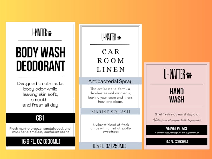 Create modern and simple custom labels for your products by Yuri ...