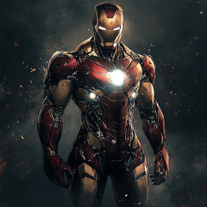 do a favorite superhero character art for you