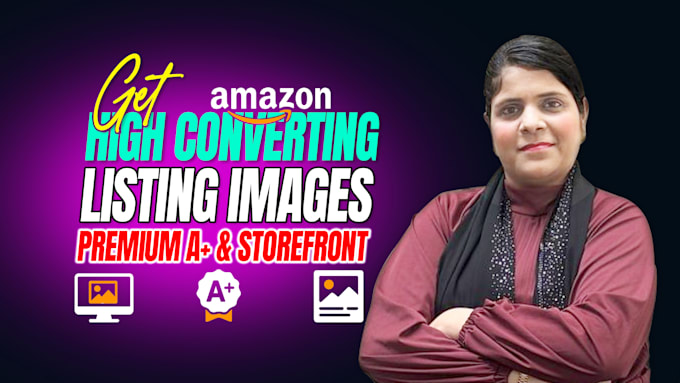 create high converting amazon product image premium a plus ebc storefront design