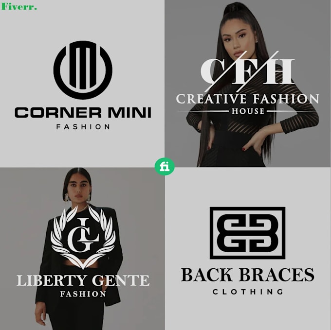 do fashion logo design for you