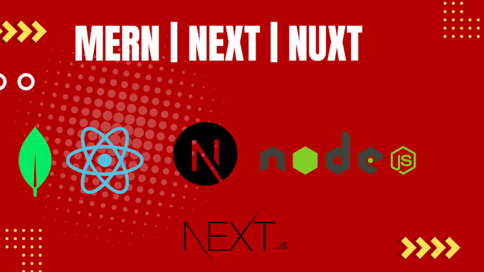 build web apps,  fix  reactjs, nextjs, nodejs, mern, or nuxt scripts