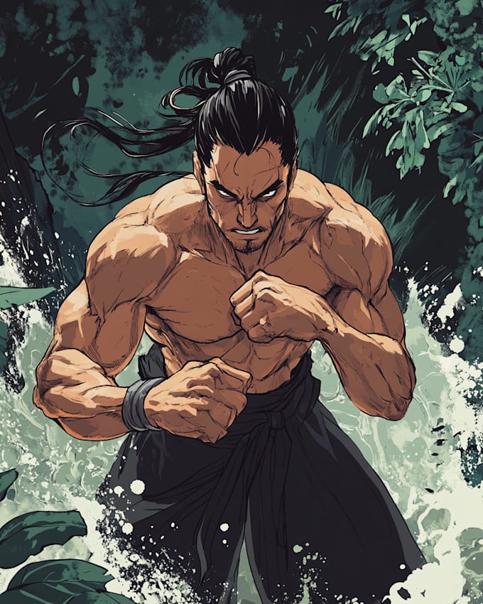 draw comic book cover, manga comic
