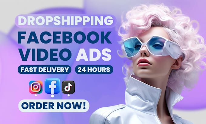 create facebook video ads tiktok video ads for dropshipping