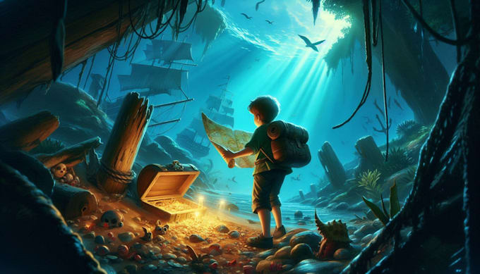 draw book illustrations or cover illustration