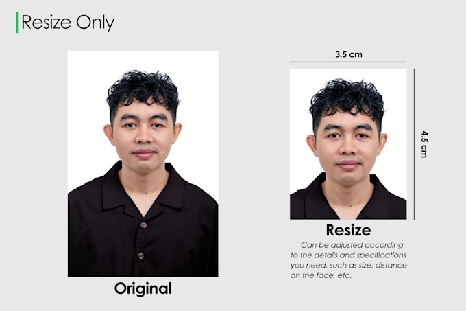 resize your photo for visa and other document purposes