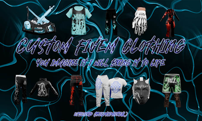 design the best custom clothing for fivem
