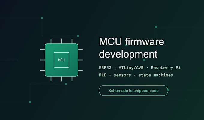 develop custom firmware for esp32, arduino, and raspberry pi projects