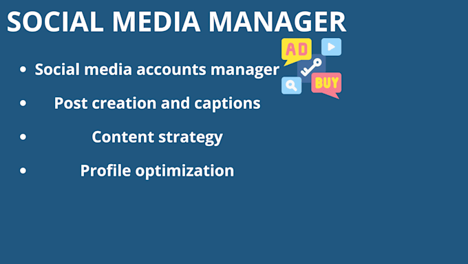 social media manager content