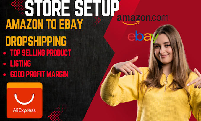 do amazon, ali express,walmart to ebay dropshipping