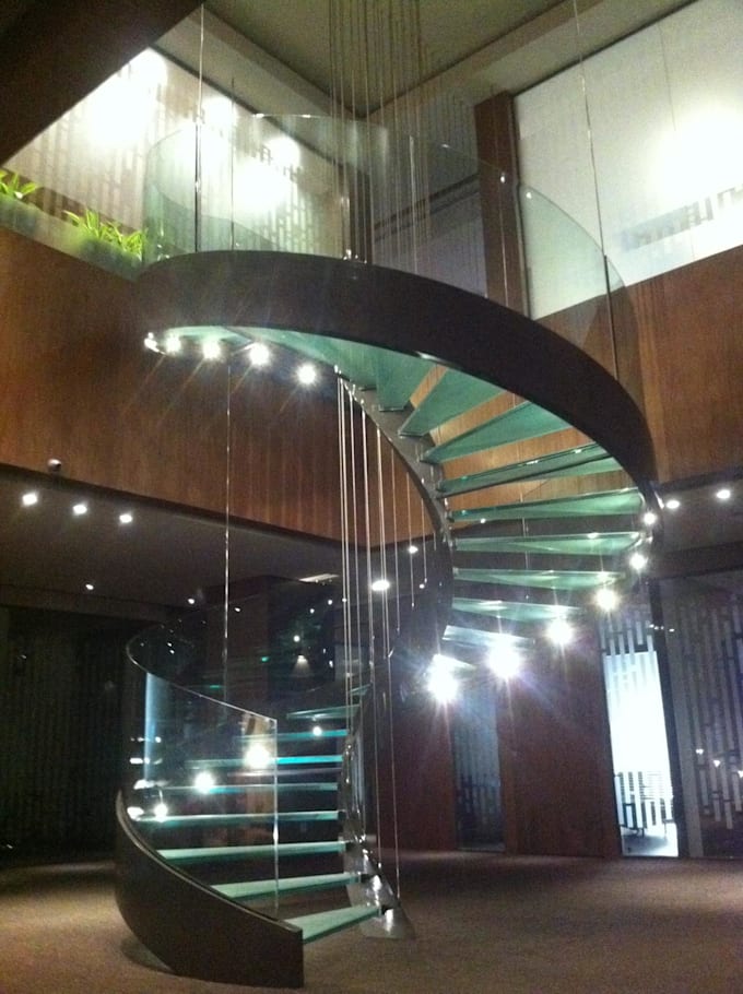 design custom monumental staircases with full technical plans